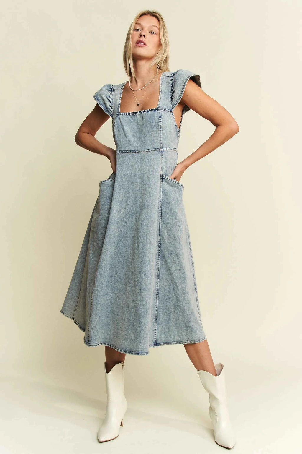 Jade By Jane Full Size Ruffled Denim Midi Dress Plus Size 229e5f9df8fe4ae582e4a59cf2e8ec1d-Max-Origin