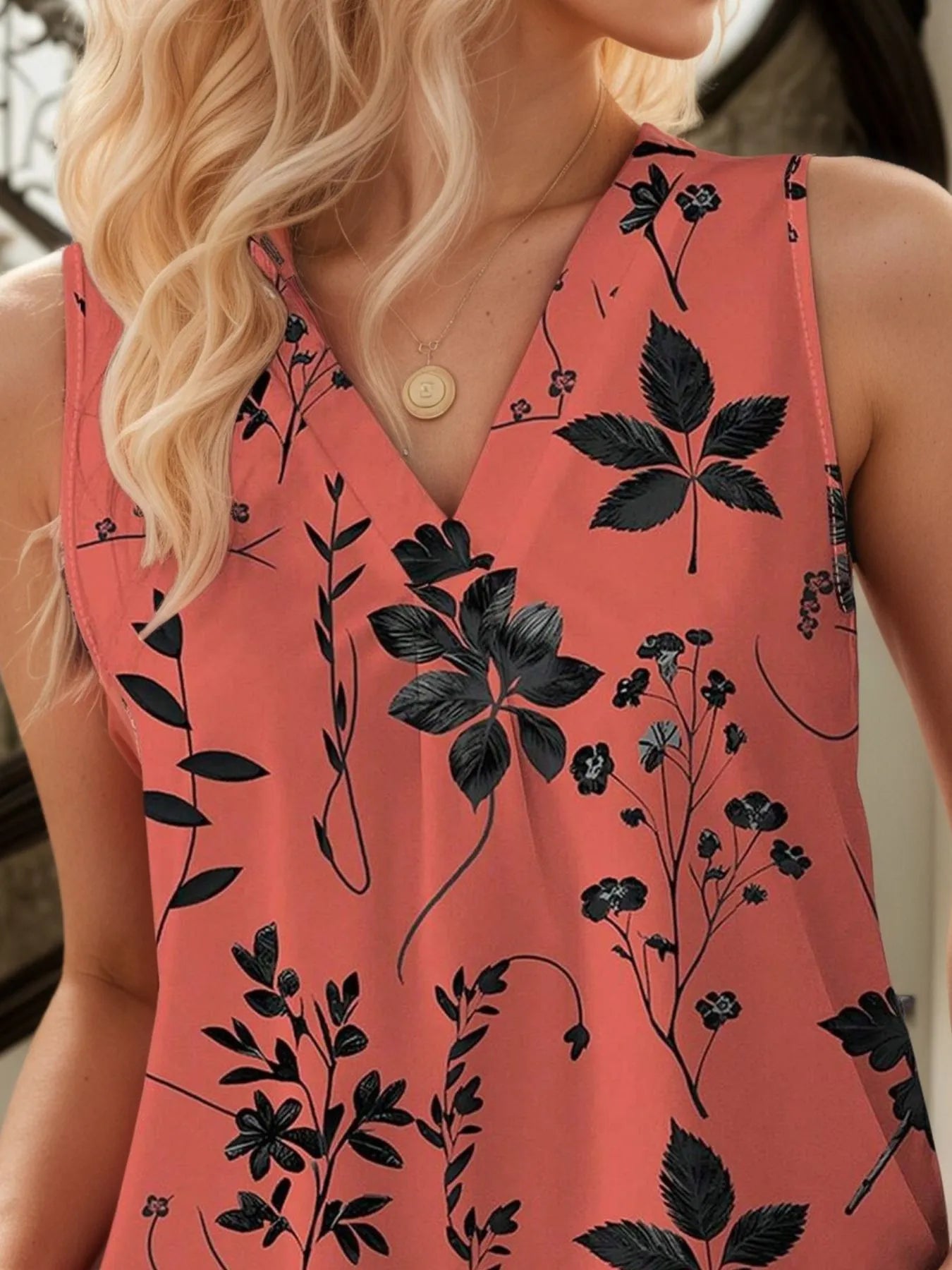 Printed V-Neck Tank 2319fec3-01d3-40b5-a117-c4db9a70c7c1-Max-Origin