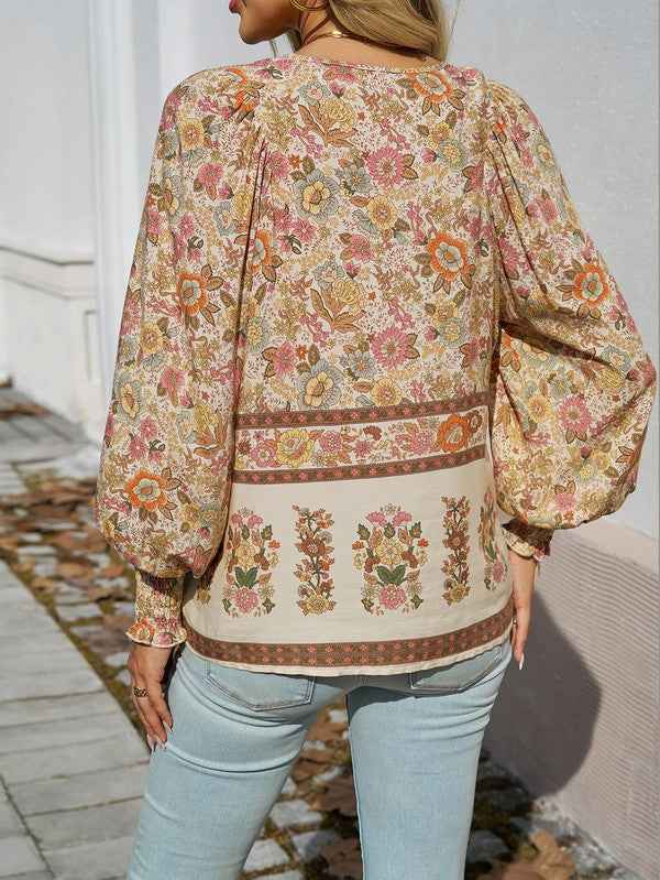 Women's Casual Boho V Neck Top Floral Blouses 23333988_b811f4a7-f08a-42ec-8cc8-a91e34b3c969