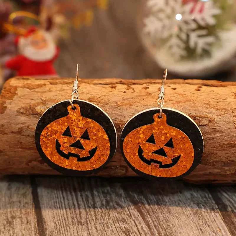 PU Leather Pumpkin Earrings 238618be-ff7e-493e-821a-a7c4c6ac2936-Max