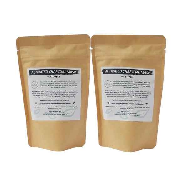 2-pack Activated Charcoal Facial Mask As shown One Size 23870894_695df21d-3626-431d-b997-784c7cc8050b