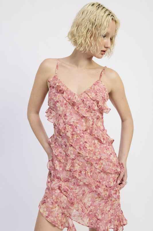 ASYMMETRICAL RUFFLE MINI DRESS 23918988_431a2681-b591-46dc-93d0-313d9face42c