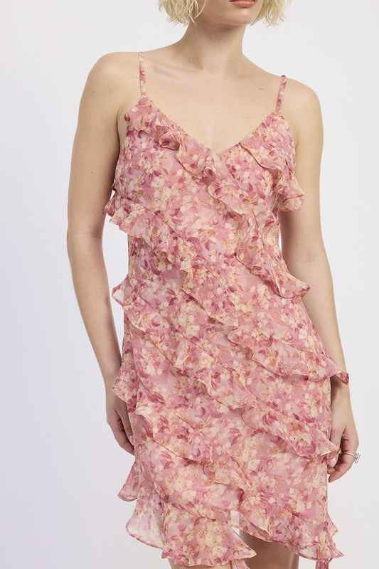 ASYMMETRICAL RUFFLE MINI DRESS 23918988_7304c97c-f8a8-429c-9337-0f8a81f8e8aa