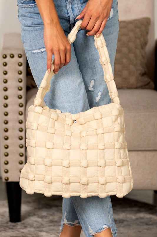 Maya Basket Weave Puffer Tote 24272626_816bf17c-aa97-42ac-afe5-8a57963346a3