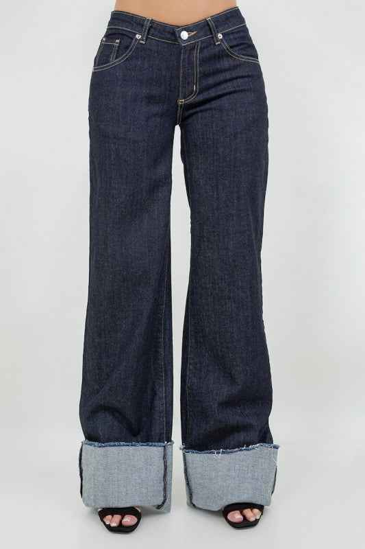 Gary Low Rise Jean in Rinse Wash