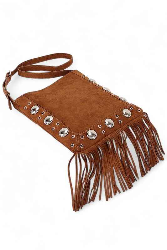 Metal Studs Fringe Faux Suede Crossbody Bag 24780617_d42777c4-c78f-4a94-83e0-b2979d1ed671