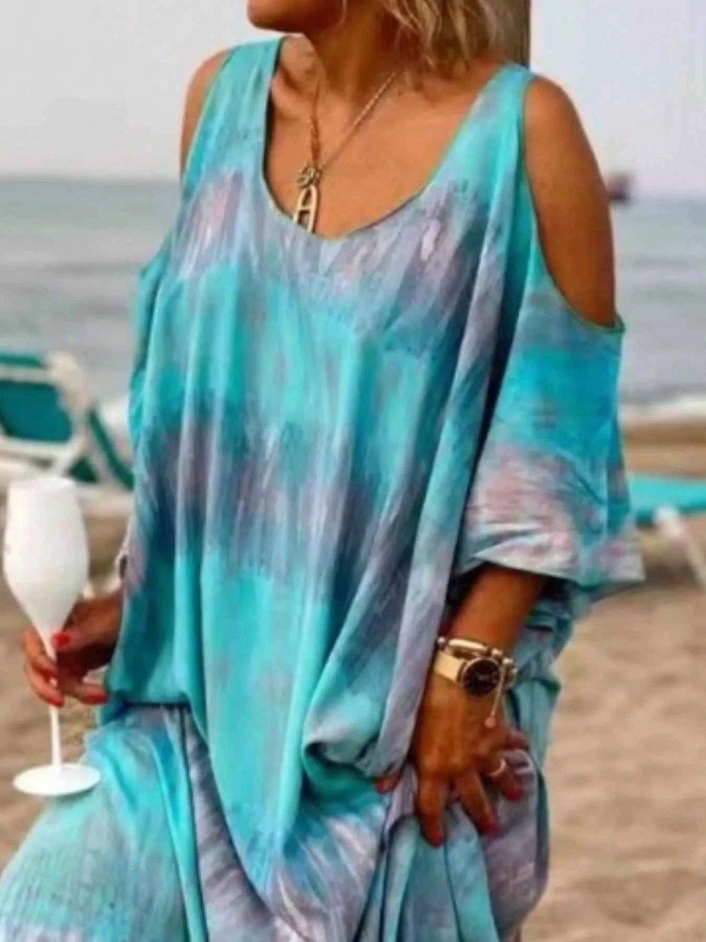 Plus Size Tie-Dye Cold Shoulder Maxi Dress 260080c4-3e49-457c-9c5b-054b99d83cbd-Max-Origin