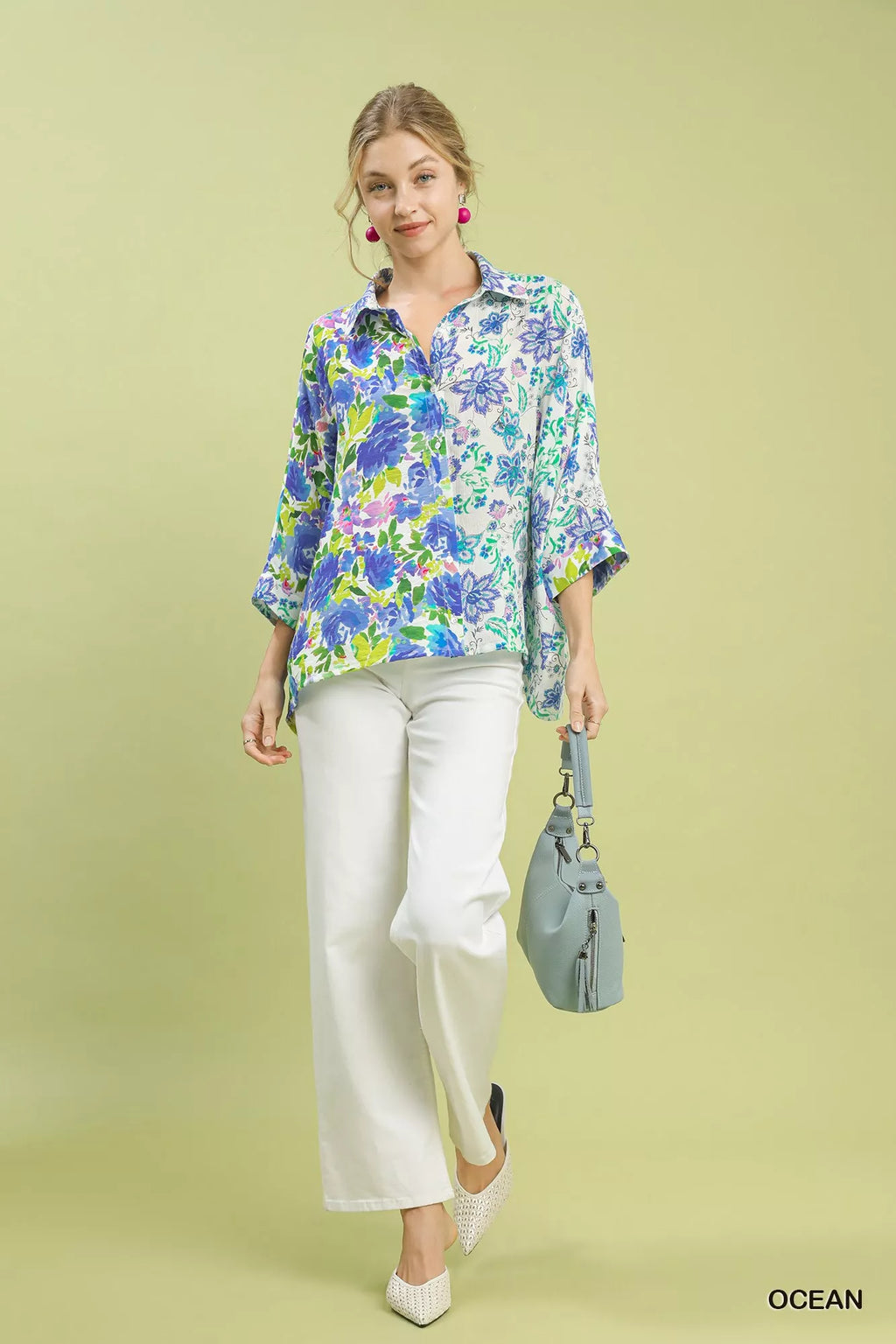 Umgee Mixed Floral Oversized Button Down Shirt 262be08f-25ee-4199-9ea3-db3d4687c5ab-Max-Origin