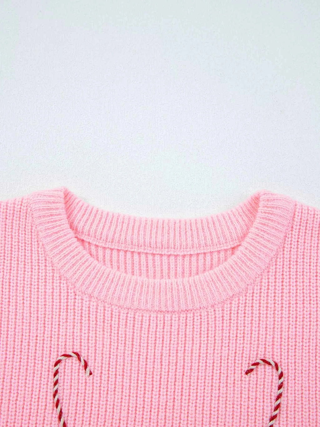 Merry Candy Cane Christmas Crew Neck Sweater 26ad98e3970049668f95971d7fa53de1-Max-Origin