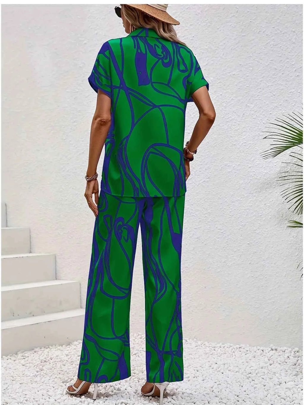 Printed Button Up Shirt and Pants Set 27ba238a2d94401b9c4b6689c34389f2-Max-Origin