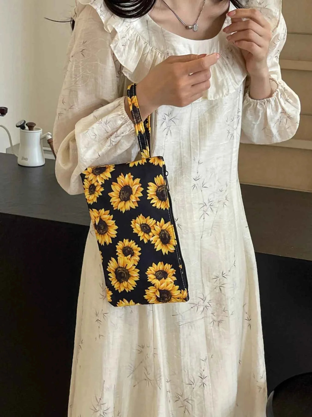 Sunflower Print 3-Piece Canvas Bag Set 27fe07cd-e3b7-44a9-8870-817f42879d5e-Max-Origin