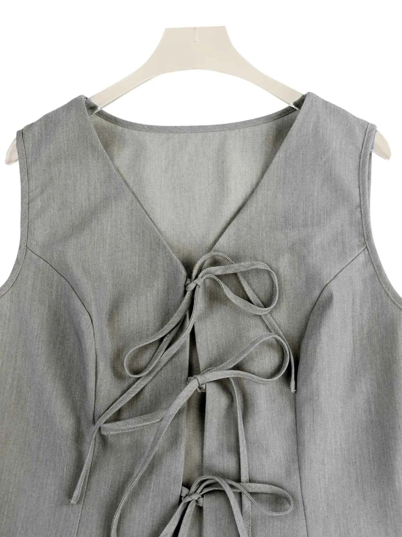 Tie Front Vest and Wide Leg Pants Set 28133eeb-fe84-4197-b9d4-61fb23630a45-Max-Origin