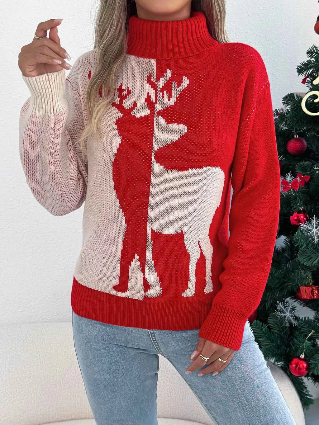 Christmas Reindeer Turtleneck Sweater 29134105-887e-4e78-ab10-a658050ffdcc-Max-Origin