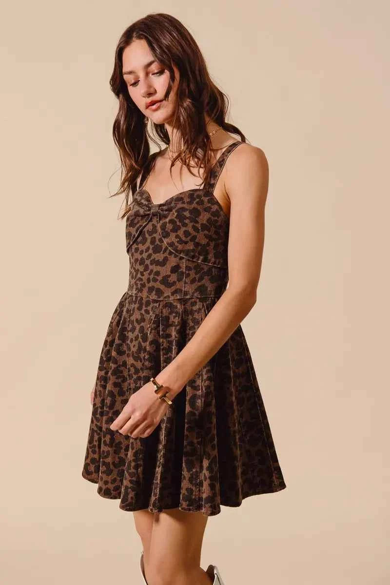 SO ME Mineral Washed Leopard Flare Cami Dress 2935b6e8350b441da626fe2398a4e708-Max-Origin