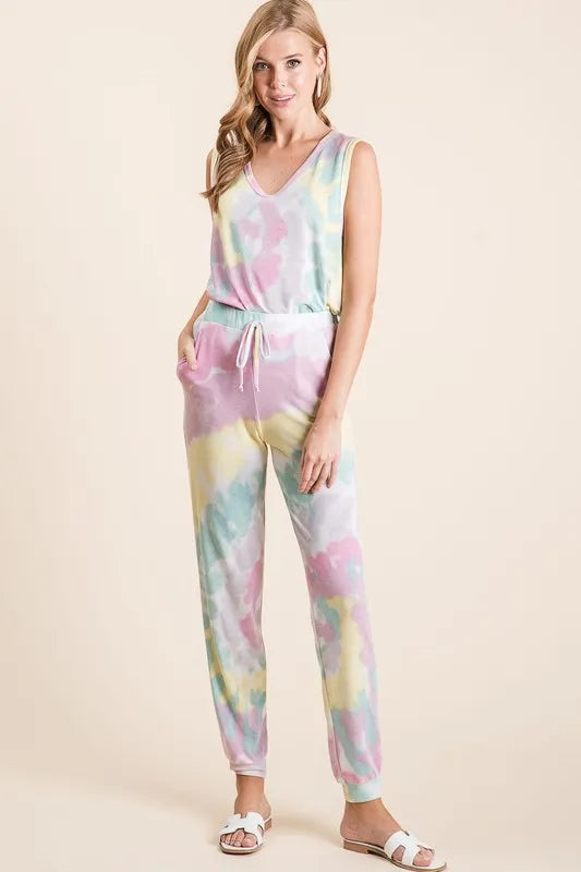 BiBi Tie Dye French Terry Casual Pants 29995e128a074a198ae14cb41c6ca162-Max-Origin