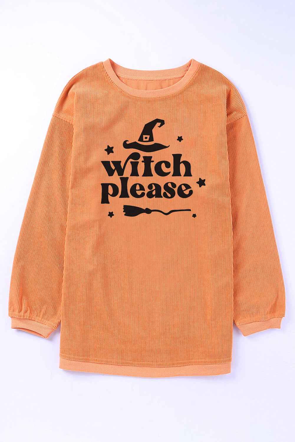 WITCH PLEASE Graphic Dropped Shoulder Sweatshirt 29a5f67e2bf541139265514da3dcfb15-Max