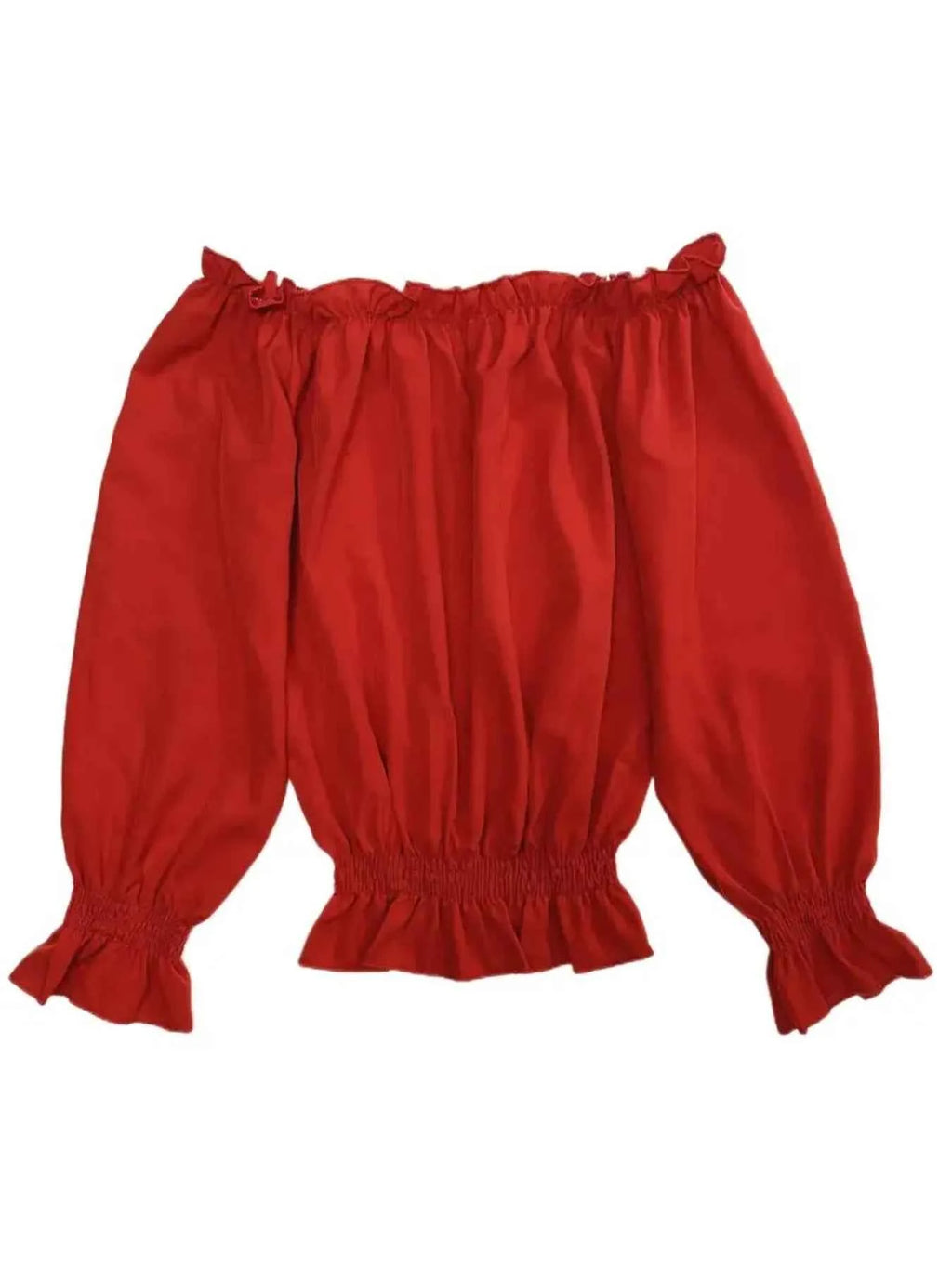 Off-Shoulder Flounce Sleeve Blouse 2a439c6c-36e8-4a83-a6e5-4e42ddab986e-Max-Origin