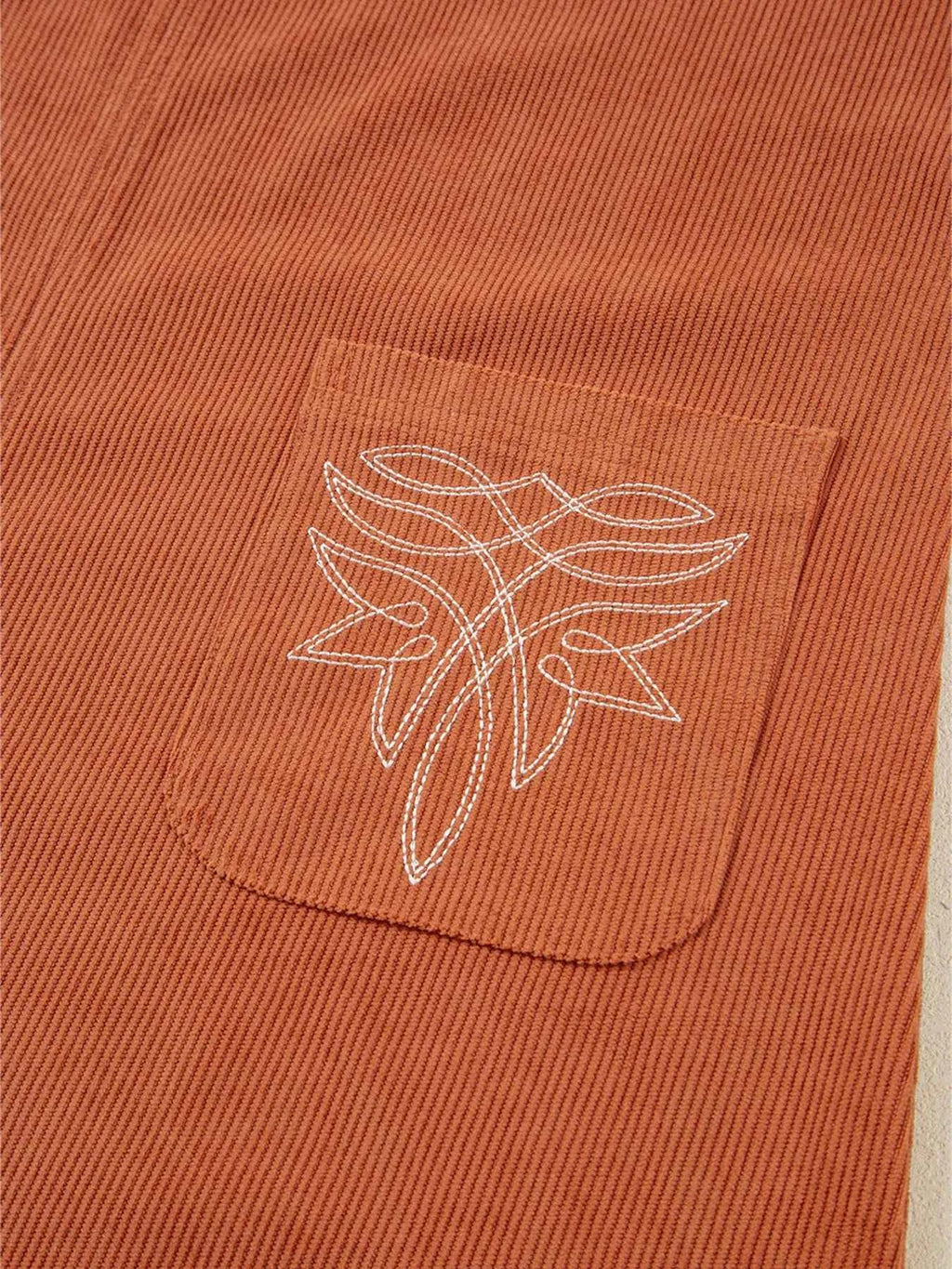 Corduroy Western Embroidered Patched Pocket Shift Sleeveless Mini Dress 2a627a073c3b4dd8b46c07aafa20c1ac-Max-Origin