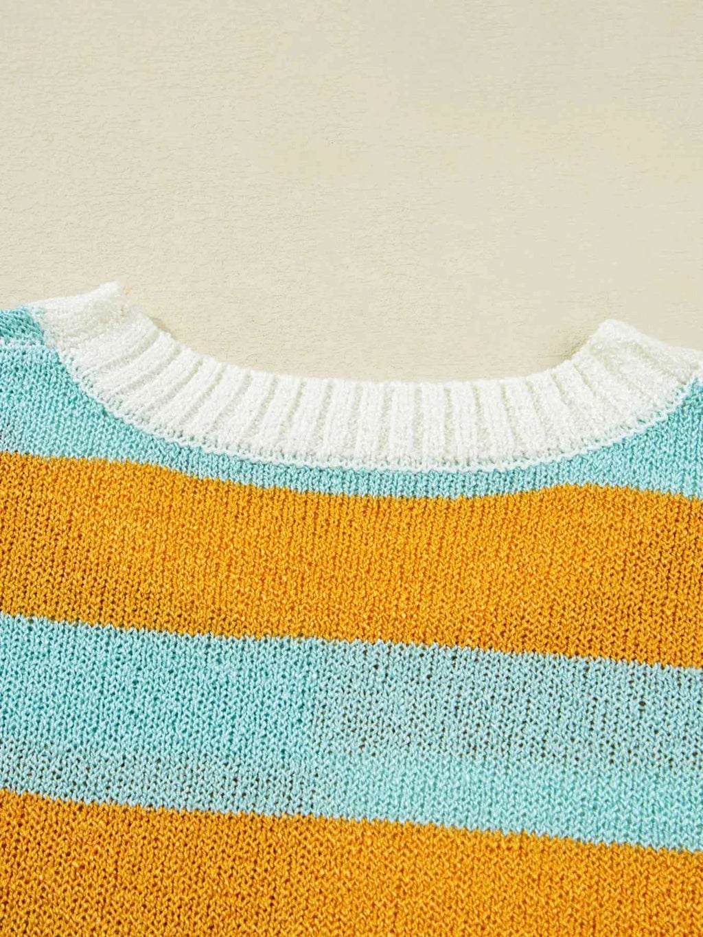Color Block Striped Sweater 2a84bddeeaea48849c464aef93c30bce-Max-Origin