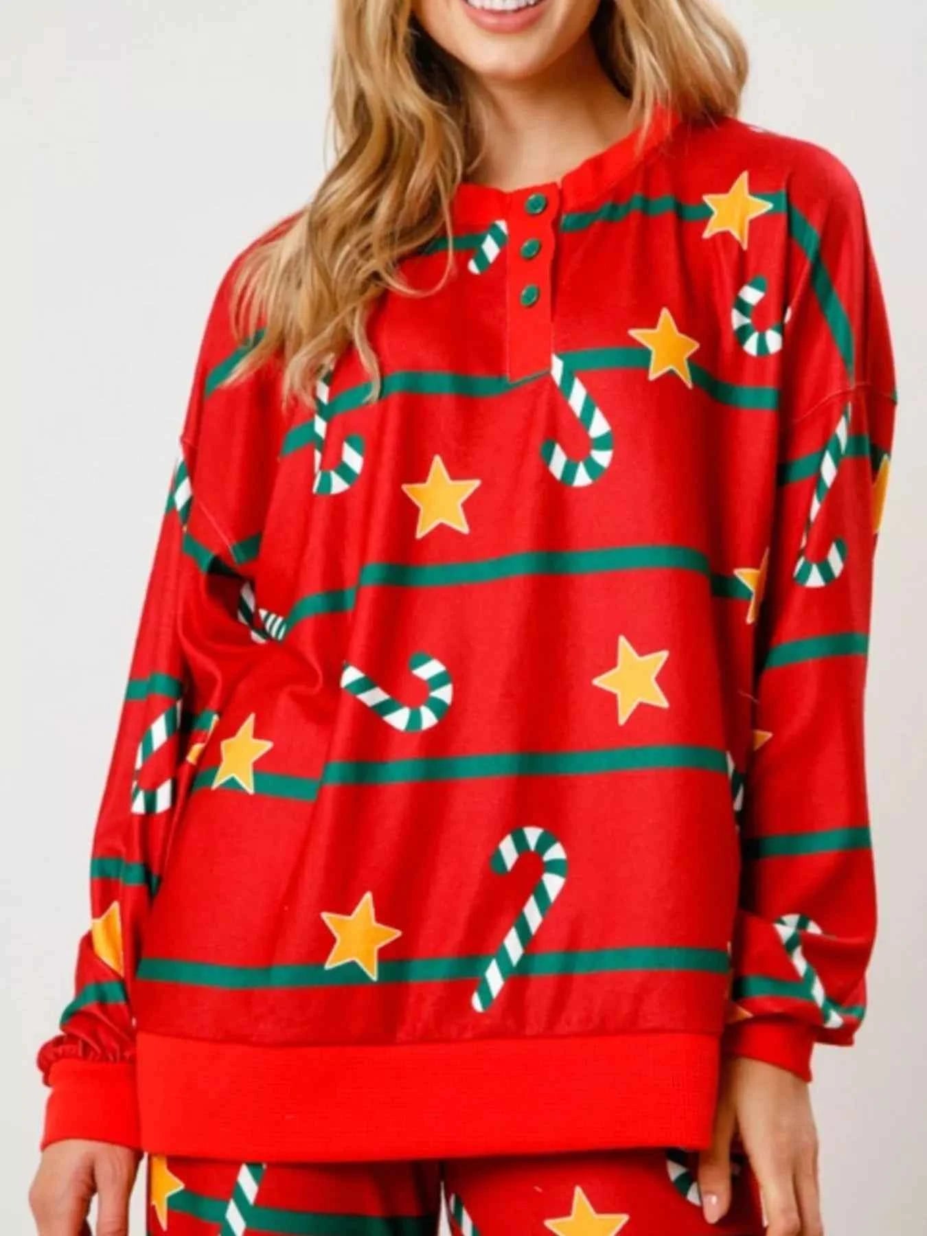Christmas Long Sleeve Top and Pants Lounge Set Red 2a903baa-9152-4e20-9d85-c6eeeba74836-Max-Origin