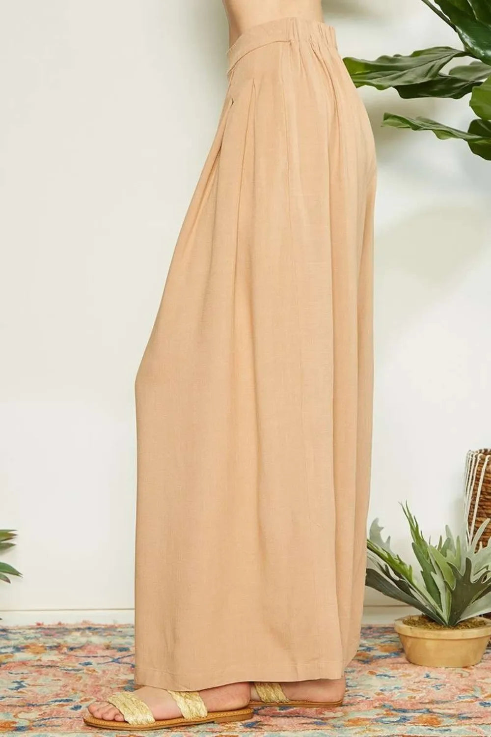 Mittoshop Wrap Pleating Detail Wide Leg Pants 2a9cd42b-1c48-4e0c-a4a9-1f9d8807c30f-Max