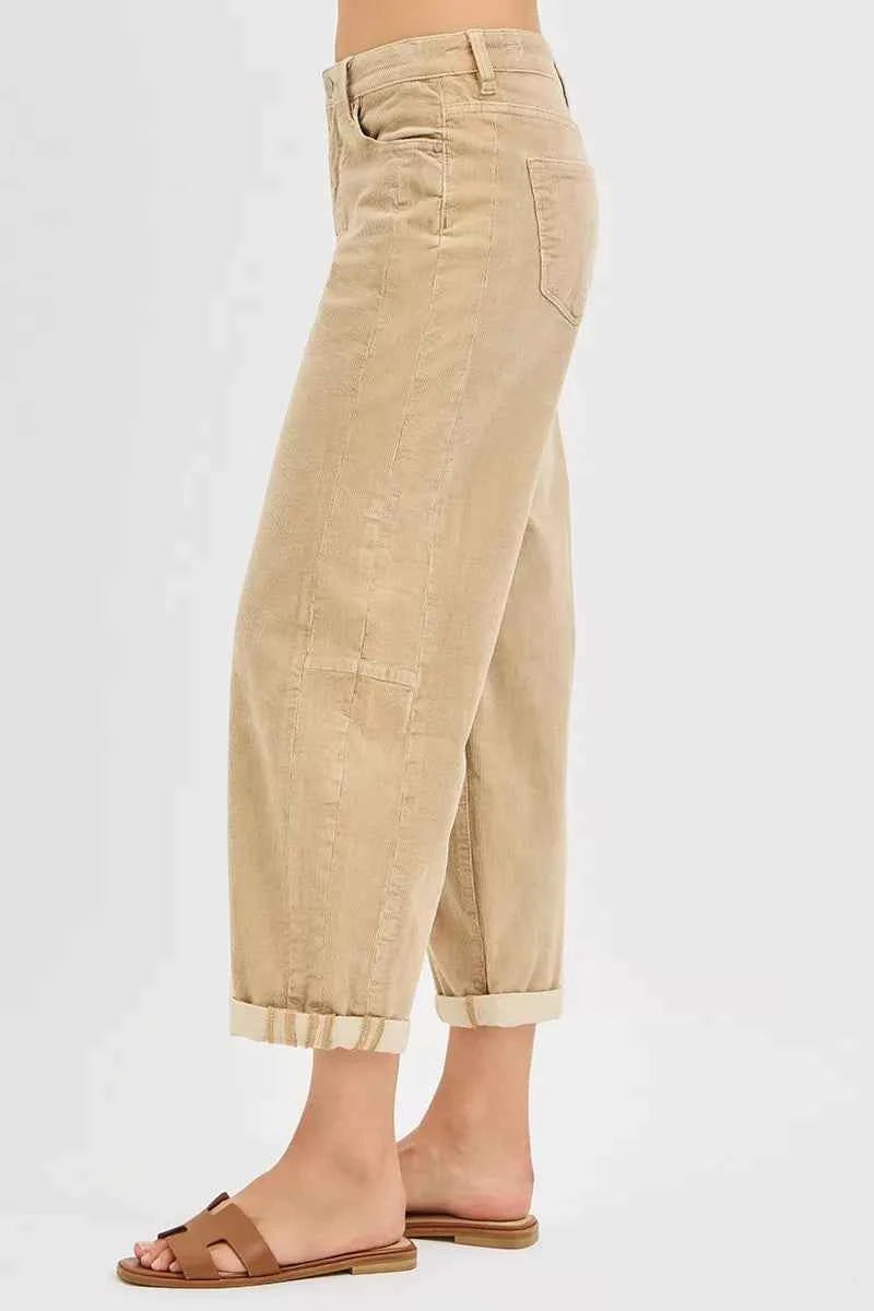 RISEN High Rise Crop Barrel Cordurory Pants 2aacaec9a9e246d3b4cbf9d96f793312-Max-Origin