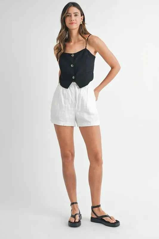 MABLE Linen Mix Button Down Tank Top 2af67dcca40c4c01aa0bda6a16927c54-Max-Origin