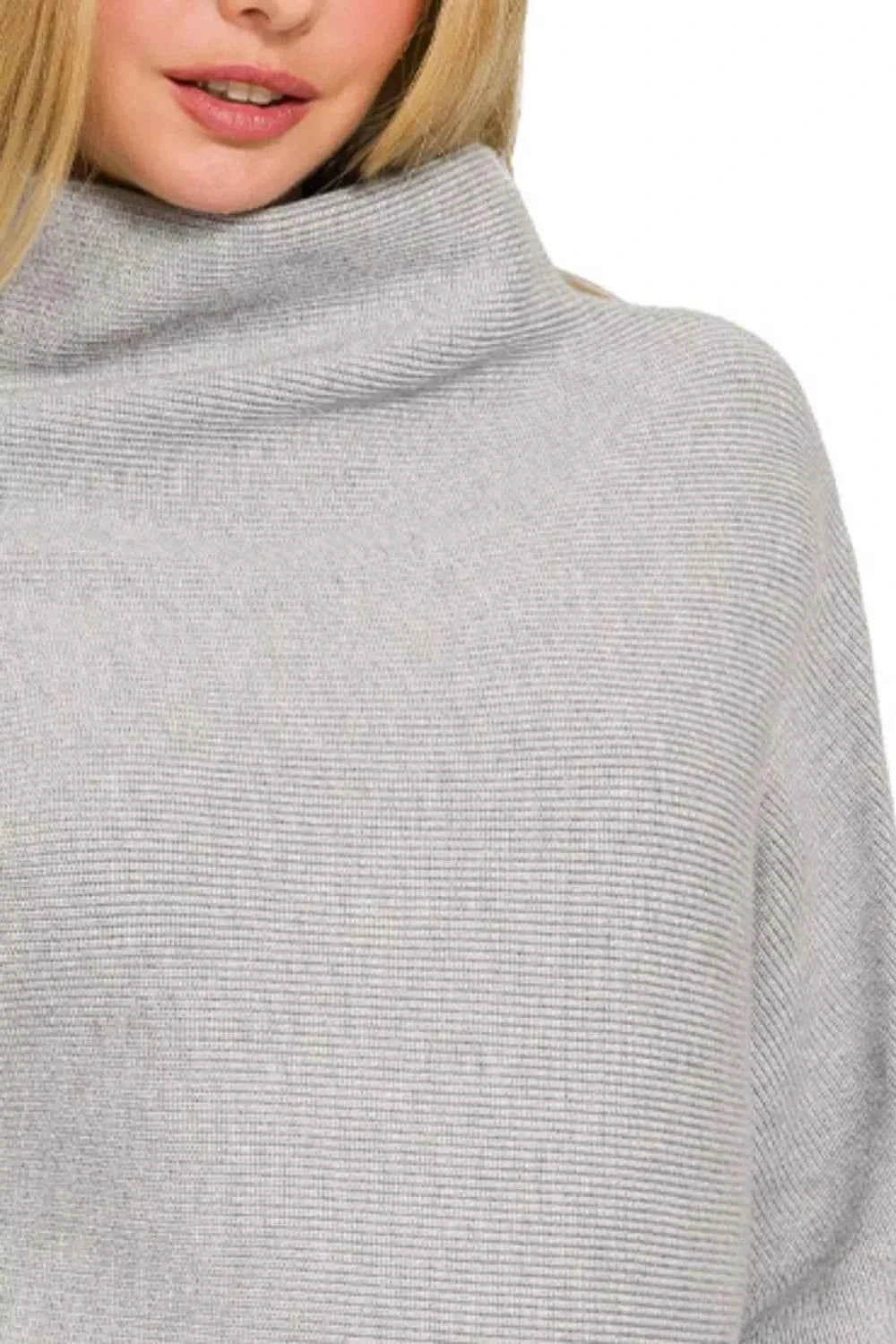 Zenana Viscose Dolman Sleeve Mock Neck Sweater 2b76b796-c2e6-4e05-9e5a-a4033c4b5149-Max-Origin