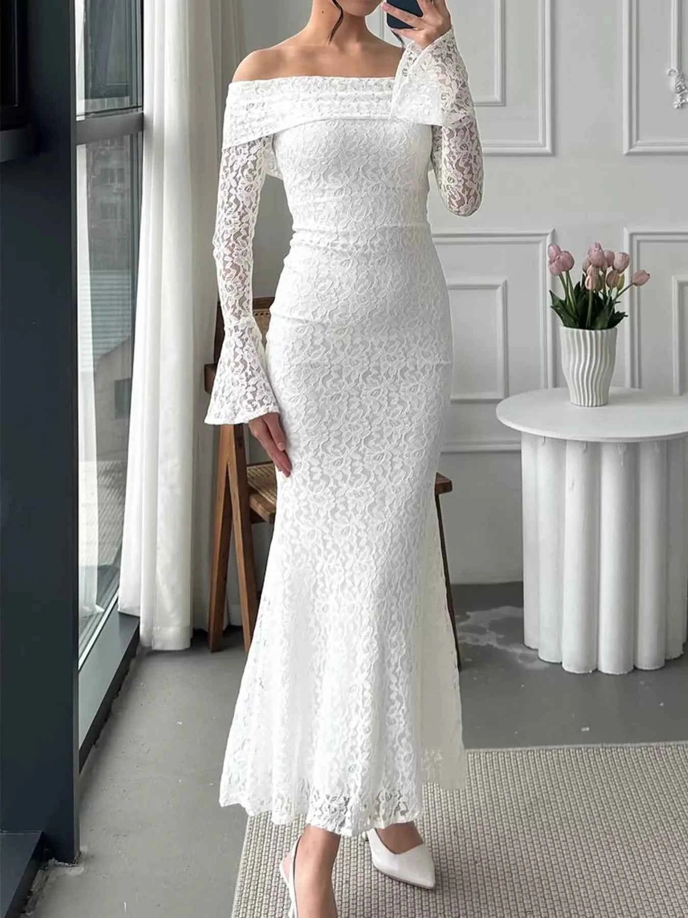 Off-Shoulder Lace Bodycon Maxi Dress 2bfbbbeb08f94e0c9f4ca8704d16d24a-Max-Origin