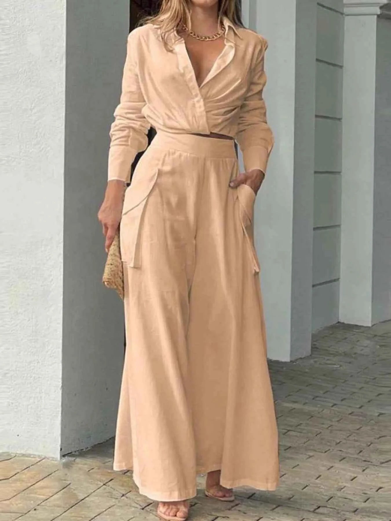 Full Size Long Sleeve Top and Pants Set Plus Size Tan 2d08afdf4bb143989921c025956b7c0f-Max-Origin
