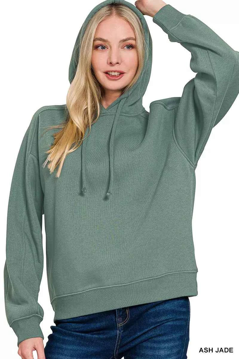 Zenana Drawstring Relaxed Fit Fleece Hoodie 2d2c108e-2294-4789-b1c2-78e4a5783d01-Max-Origin