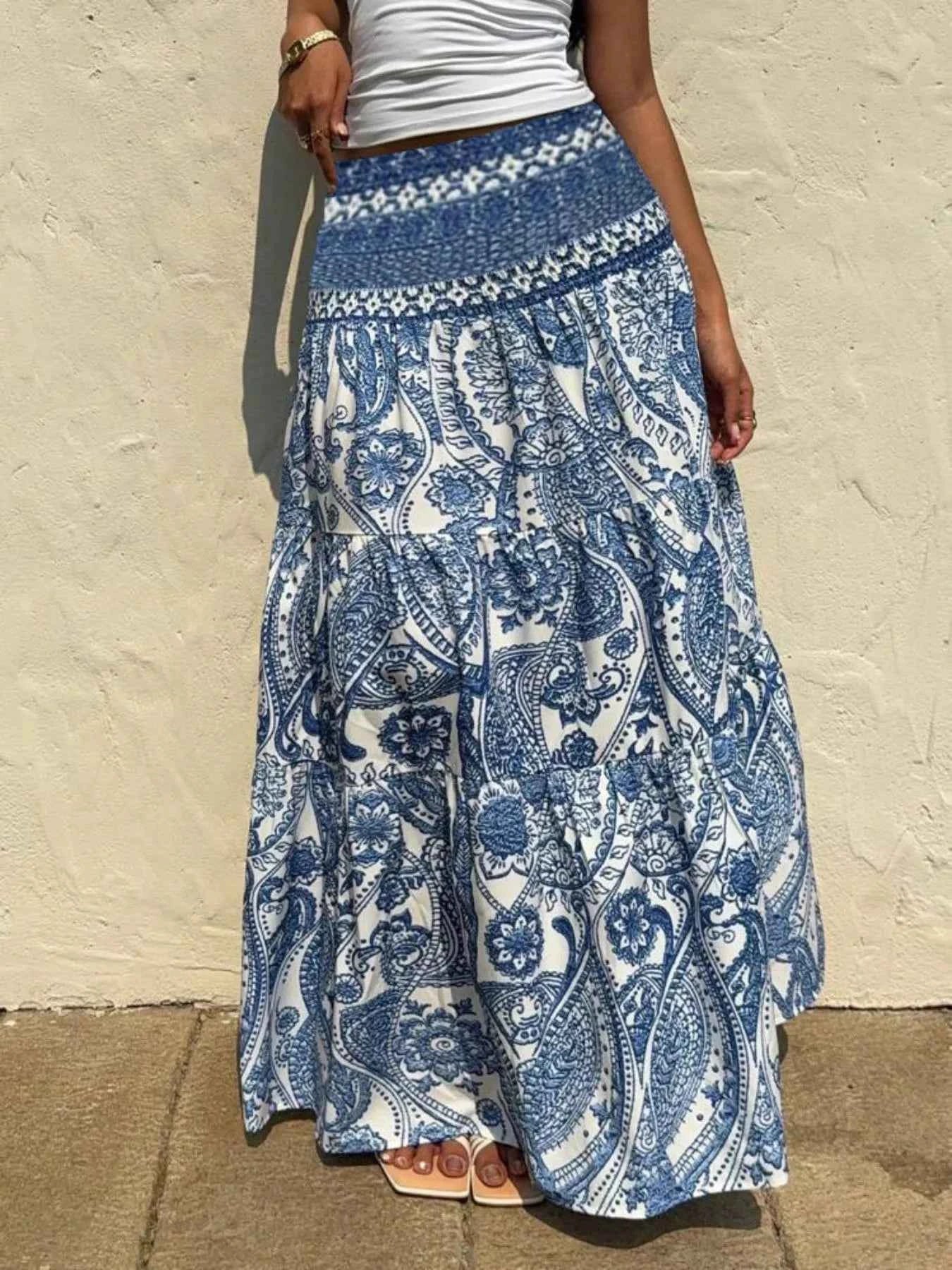 Printed High Waist Maxi Skirt 2db46068-bffe-407e-9fea-518fe762e2bd-Max-Origin