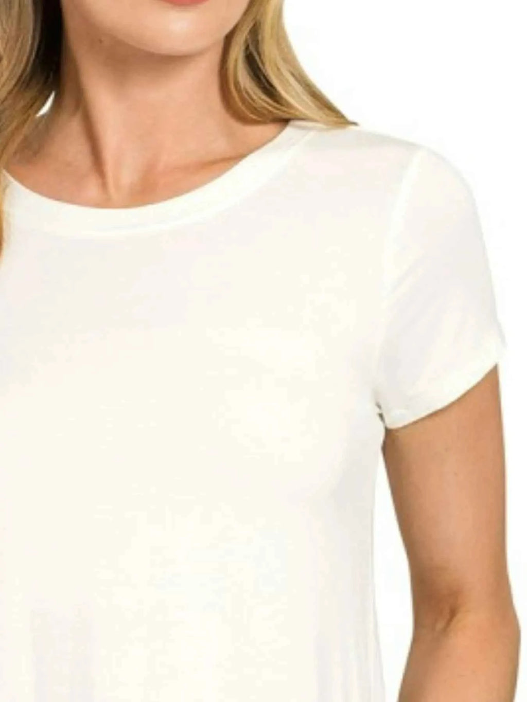 Zenana Flowy Round Hem Rayon Short Sleeve T-Shirt 2dffeabc-1feb-4490-8121-faad5861142e-Max-Origin