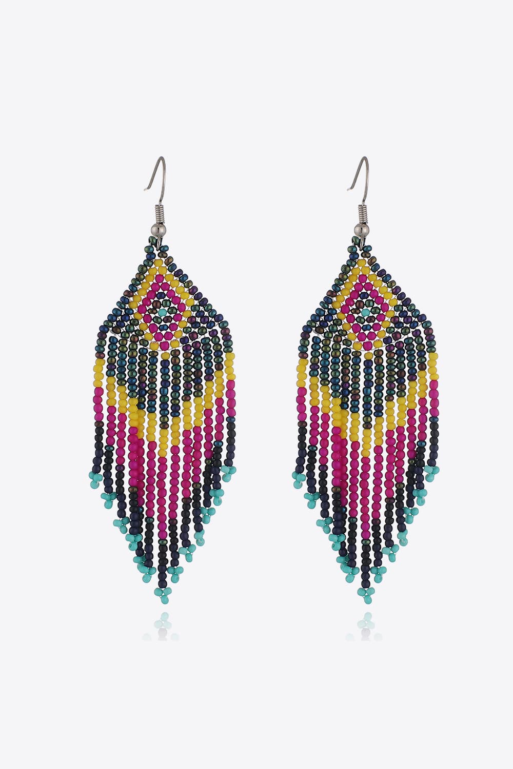 Beaded Dangle Earrings Style B One Size 2e0120b9a6914c1a81a5bbb30a4fa0dc-Max