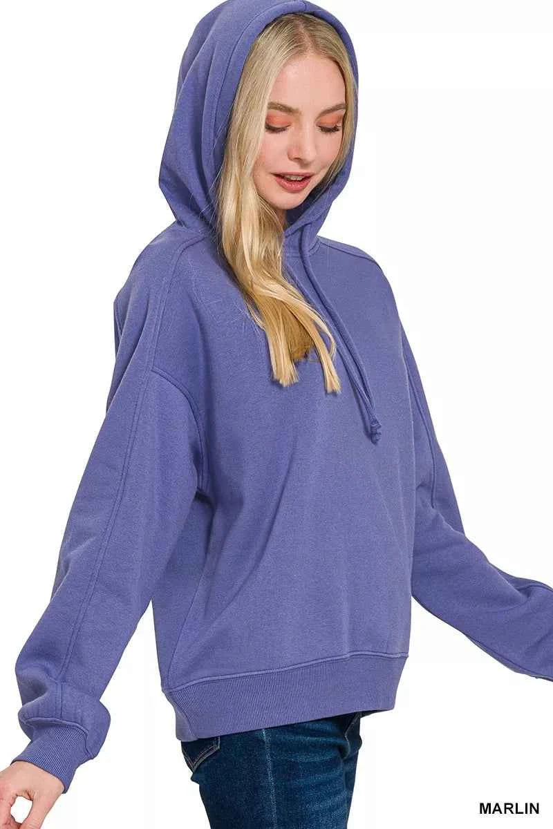 Zenana Drawstring Relaxed Fit Fleece Hoodie 2f13016d-bf8e-4448-b5ba-b96ee090ca66-Max-Origin