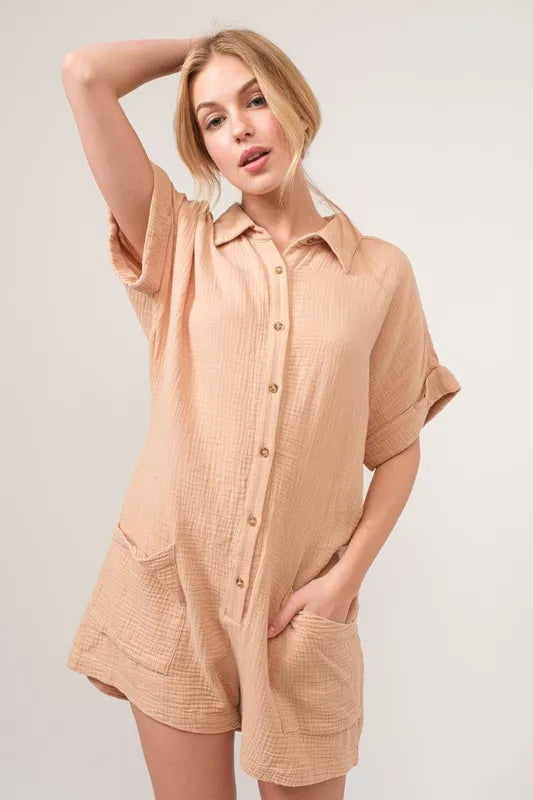 And The Why Washed Gauze Roll-up Sleeve Comfort Utility Romper 2f2999af5a7e4972a58219b1296790e9-Max-Origin
