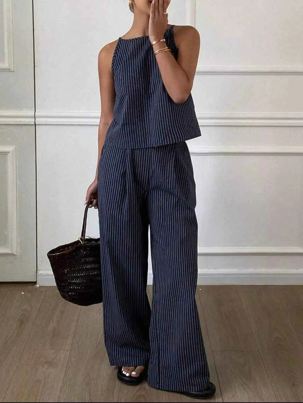 Striped Round Neck Tank and Wide Leg Pants Set 2f7e6900-9d90-46a7-b224-f87d8cce0064-Max-Origin
