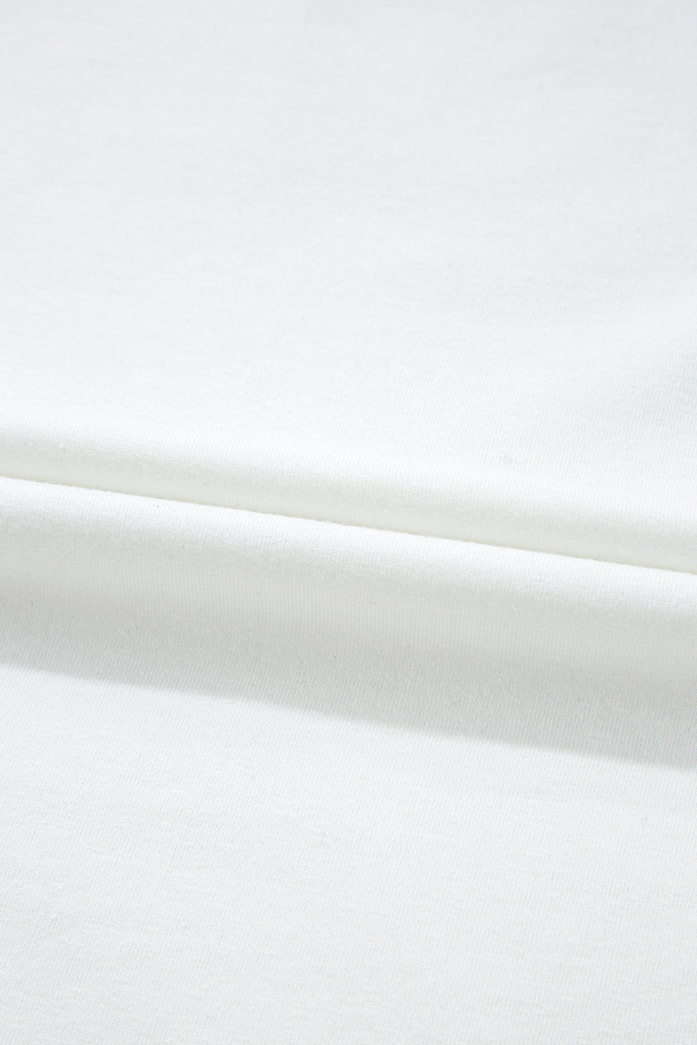 White Fake Two-Piece Lace Long Sleeve Drop Shoulder Tee 2f9d1398b17f1cdc