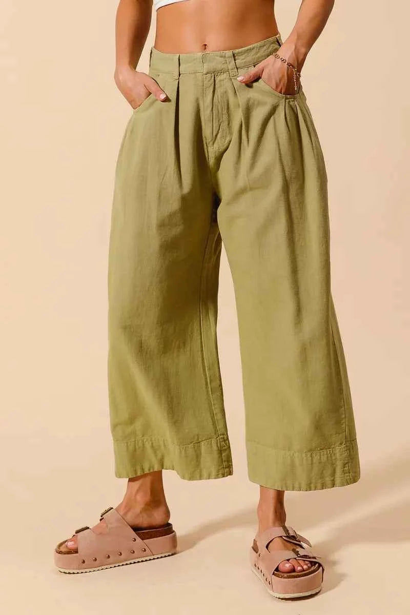 SO ME Mid Rise Wide Leg Chino Pants With Pockets 3066695b9a9f496d8dd5f3c8e41139ec-Max-Origin