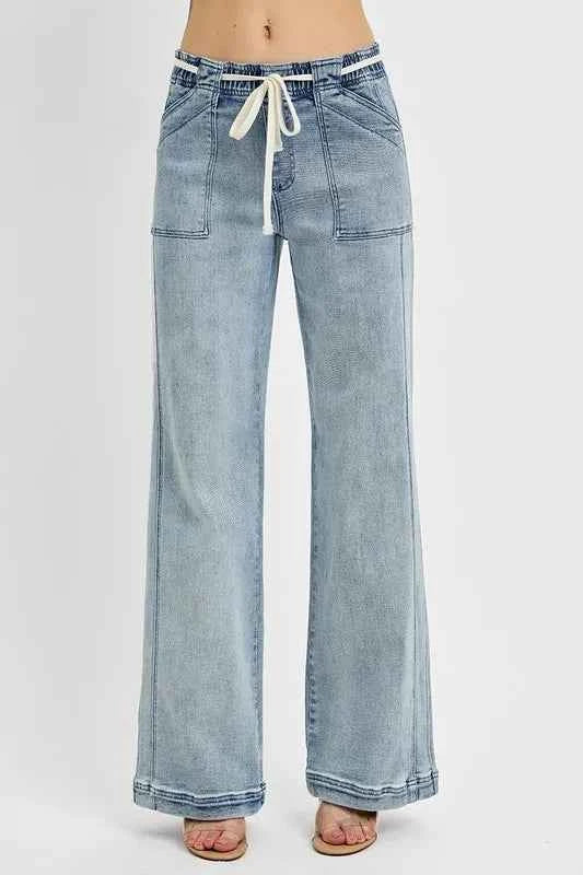 RISEN Full Size Straight Leg Jeans with Pockets Plus Size Medium 31061a9c-09b5-41a7-9a1b-8e9b3329d792-Max