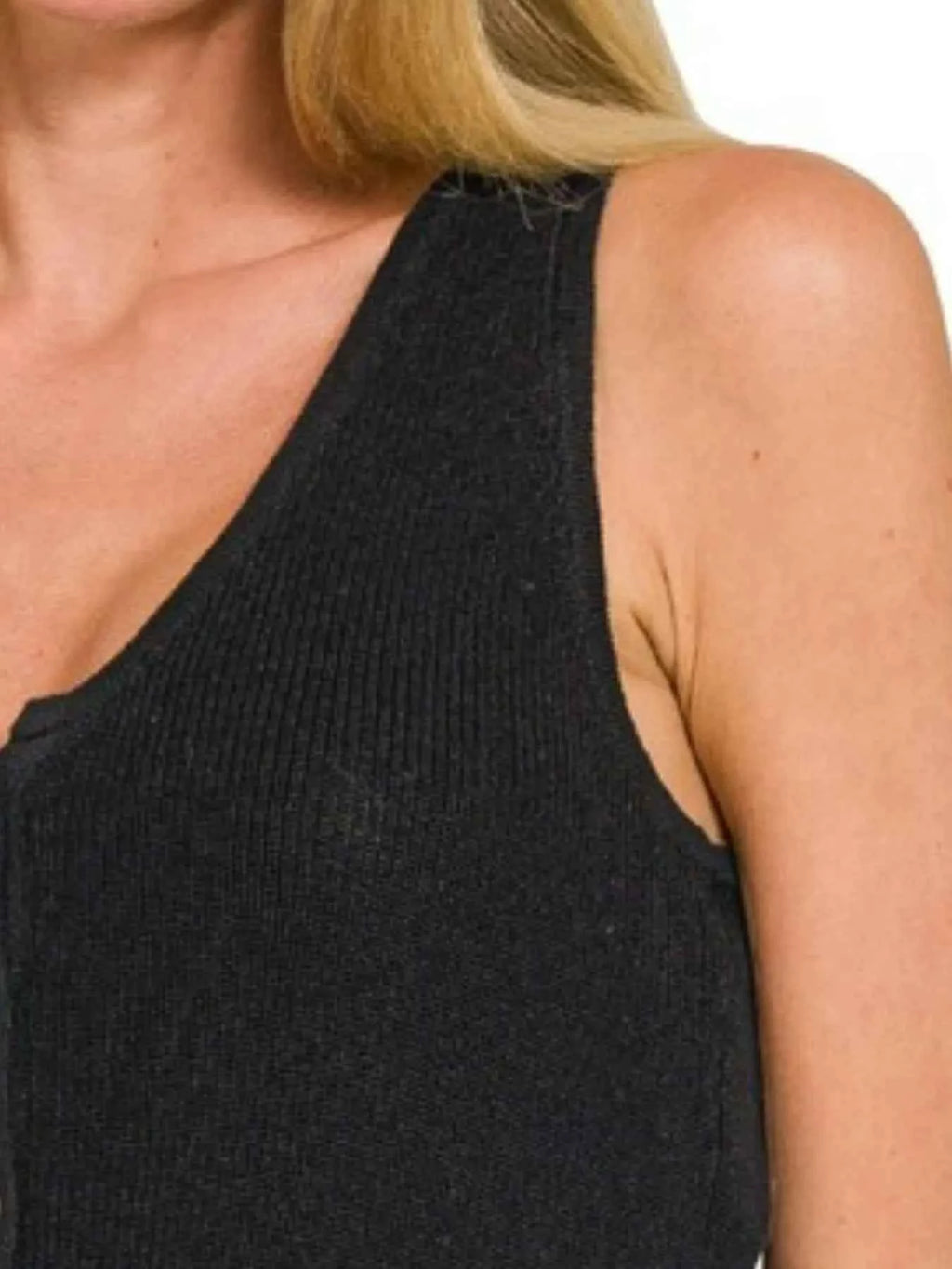 Zenana Button-up Cropped Sweater Vest 316b73d5-cde1-47c7-a082-ecc38aec9033-Max-Origin