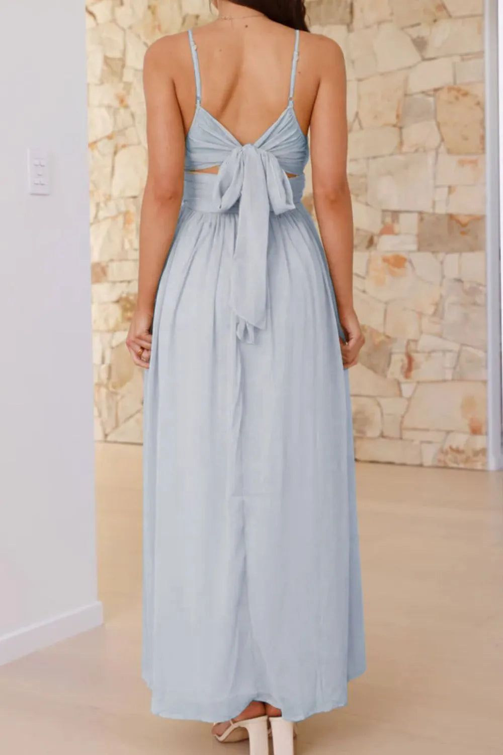 Ruched V-Neck Cami Dress 321346e7-cb0d-48da-8790-8222ddb01d35-Max-Origin