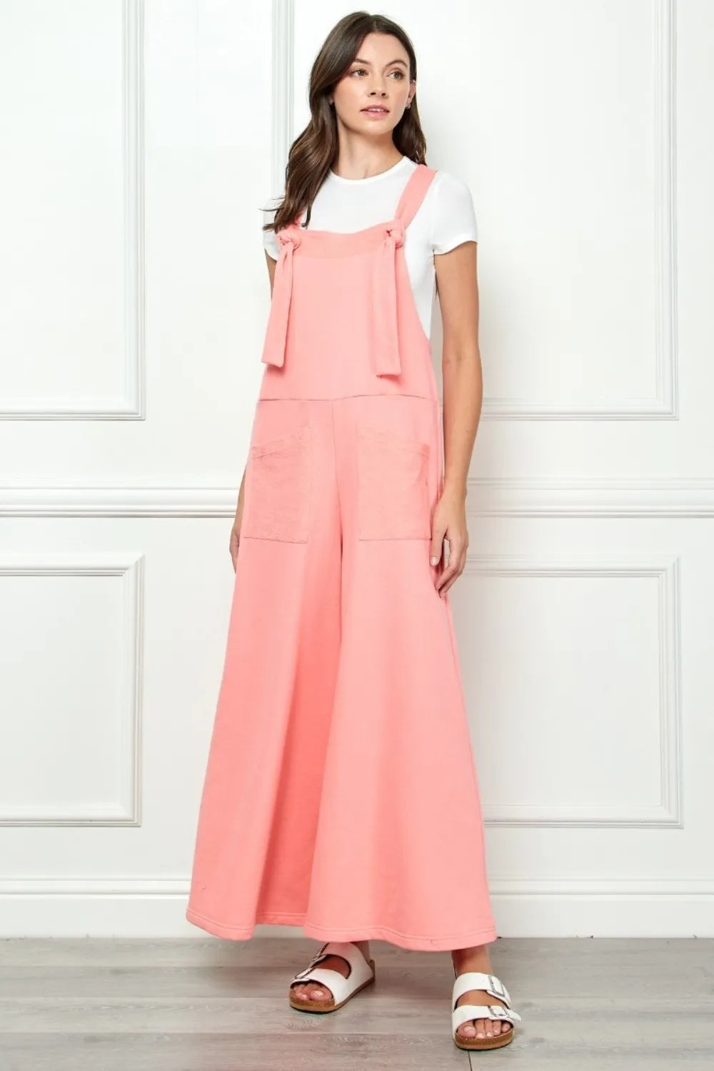 Veveret Wide Strap French Terry Overalls PINK 32a89716-9cd9-459e-8952-743552c19648-Max