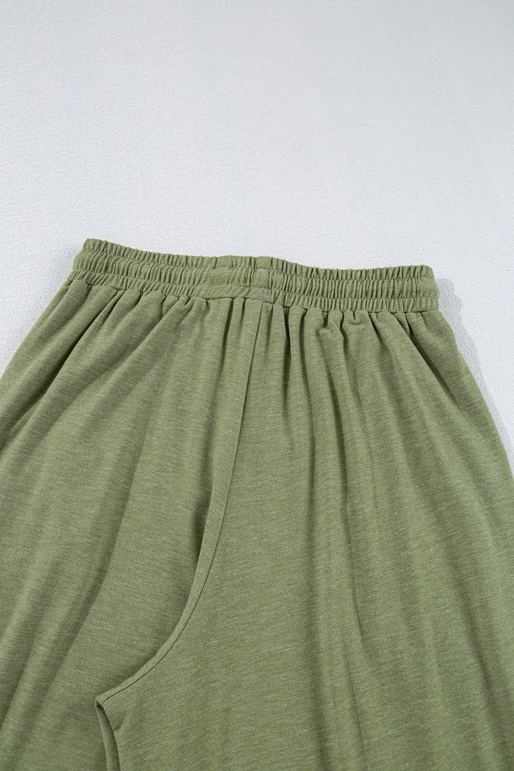 Dune Solid Color Ruffle Hem Wide Leg Pants 32b8eda258416816