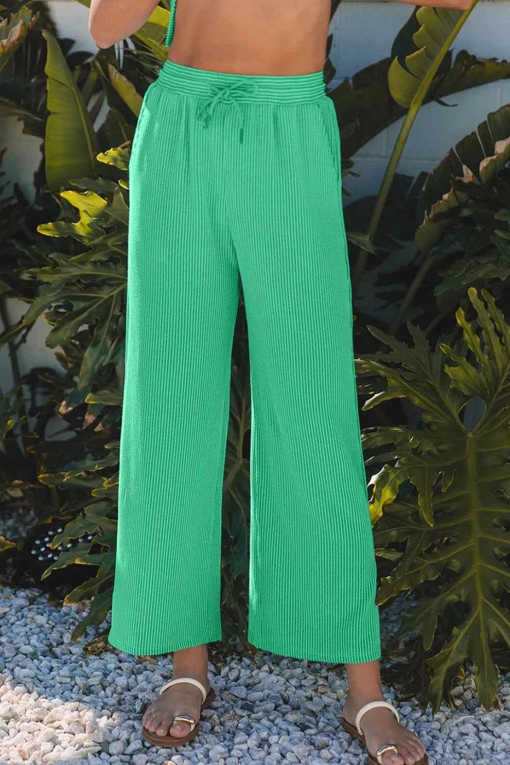 Ribbed Knit Round Neck Top and Pants Casual Set 33461b38-01ab-4faf-b3cf-a21b047fe14f-Max-Origin