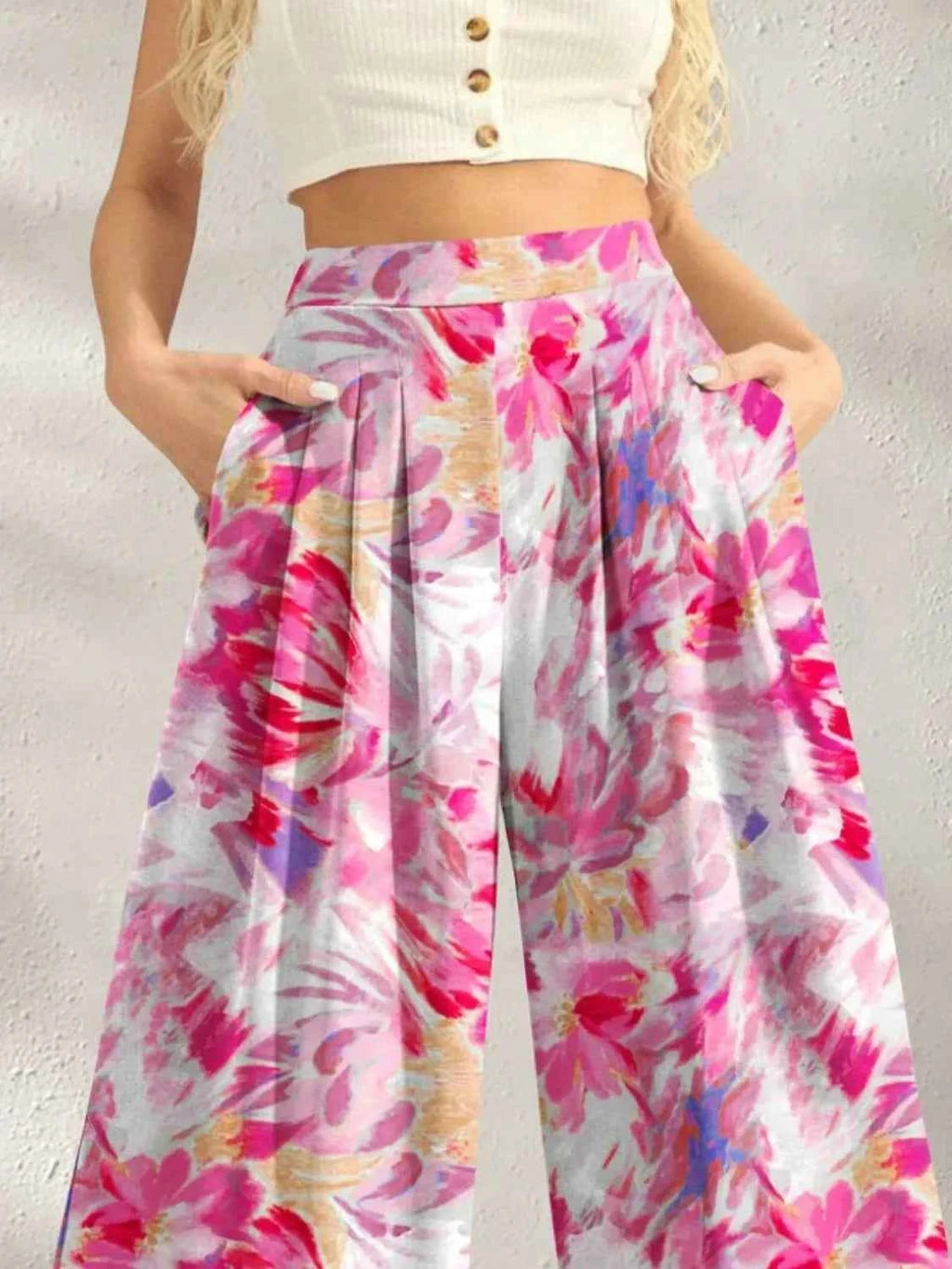 Printed Wide Leg Pants 336fa299-2073-48b3-800b-ba7184ef492d-Max-Origin
