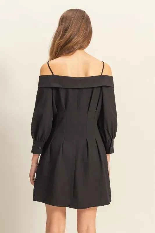 HYFVE Button Down Spaghetti Strap Mini Dress with Pockets 34674b5e-b491-4f18-8600-efbe8604e0be-Max