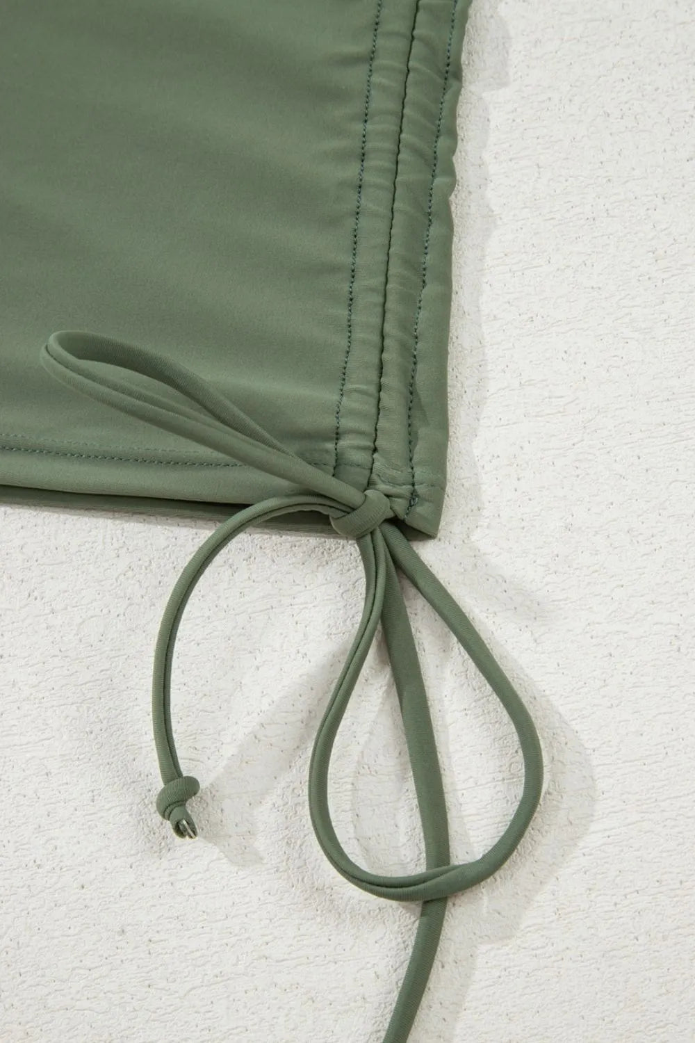 Drawstring Ruched Wide Straps Tankini Set 357a7789-f2eb-4a73-a7fe-a8a01f4ec560-Max-Origin