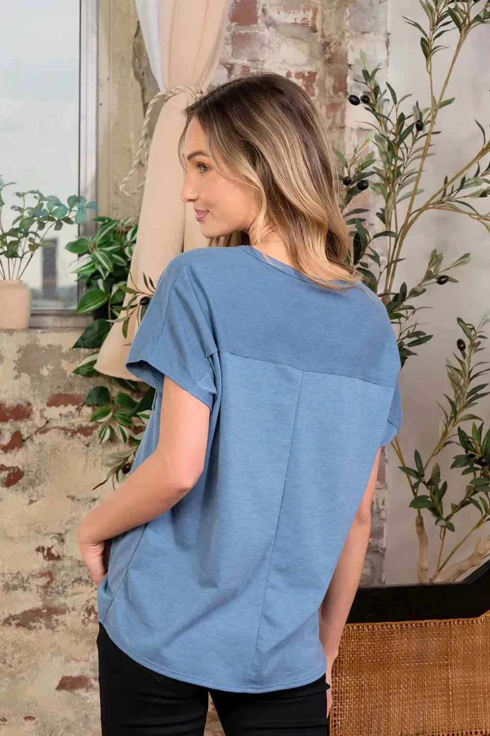 Sew In Love Full Size Exposed Seam Round Neck Short Sleeve T-Shirt 35a6cdf7-1d9a-4b71-8ef0-e1f9e26c4429-Max