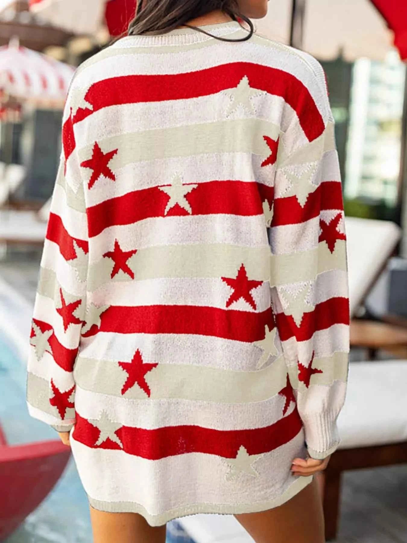 Stars and Stripes Long Sleeve Sweater 36d61cc4-e1dd-4911-b593-1eeab9dc6f37-Max-Origin